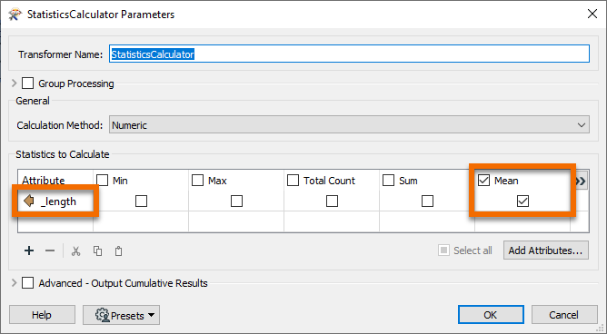 Filling out the StatisticsCalculator